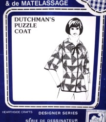 DUTCHMAN'S PUZZLE COAT HEARTHSIDE PATCHWORK COAT PATTERN